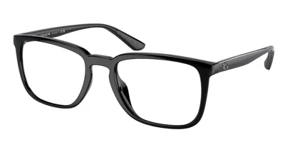 Coach Hc6212u Asian Fit Men's Glasses, Black, Size 54
