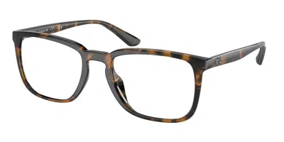 Coach Hc6212u Asian Fit Men's Glasses, Tortoiseshell, Size 54 In Brown