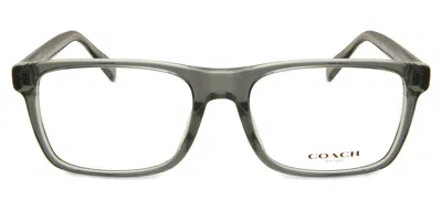 Coach Hc6213u Asian Fit Men's Glasses, Green, Size 57