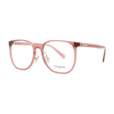 Coach Hc6215d 5800 Transparent Berry 56mm In Pink