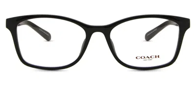 Coach Hc6216f Asian Fit Women's Glasses, Black, Size 54