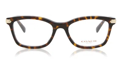 Coach Hc6219u Women's Glasses, Tortoiseshell, Size 49 In Brown