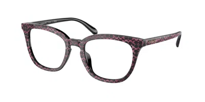 Coach Hc6222u Women's Glasses, Pink, Size 51