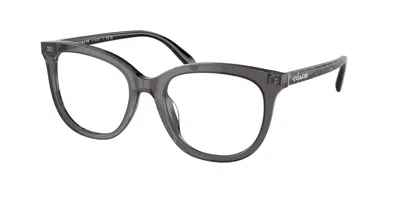 Coach Hc6223u Women's Glasses, Clear, Size 51 In Gray