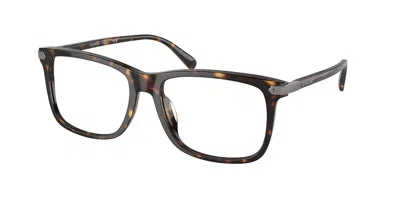 Coach Hc6228u Men's Glasses, Tortoiseshell, Size 56 In Brown