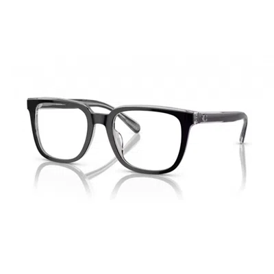 Coach Hc6229u 5745 Dark Grey/light Grey 54mm In Black