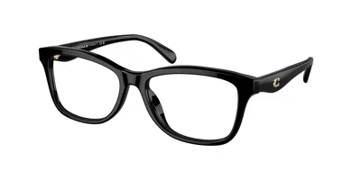 Coach Hc6231u Women's Glasses, Black, Size 52