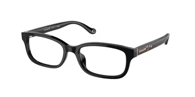 Coach Hc6233u Women's Glasses, Black, Size 50