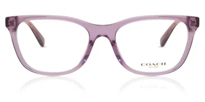 Coach Hc6235u Women's Glasses, Purple, Size 53