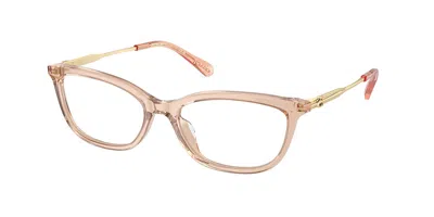 Coach Hc6237u Women's Glasses, Brown, Size 54