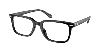 Coach Hc6239u Men's Glasses, Black, Size 55
