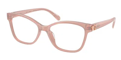Coach Hc6246u 5839 Women's Glasses Pink Size 53 - Free Lenses - Blue Light Block Available