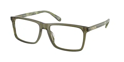 Coach Hc6251u Men's Glasses, Green, Size 58