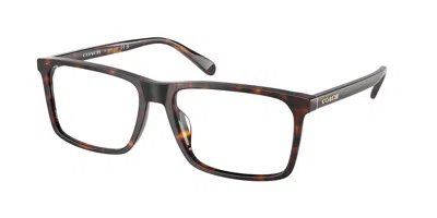 Coach Hc6251u Men's Glasses, Tortoiseshell, Size 55 In Brown