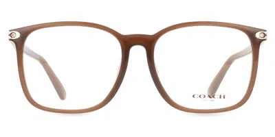 Coach Hc6254bd Vestibilità Orientale 5808 Occhiali Da Vista Marroni Per Donna (solo Montatura) In Brown