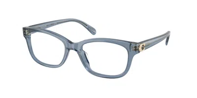 Coach Hc6257u Women's Glasses, Blue, Size 49