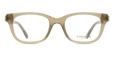 Coach Hc6257u Women's Glasses, Green, Size 49