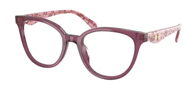 Coach Hc6259u Women's Glasses, Purple, Size 51 In Burgundy