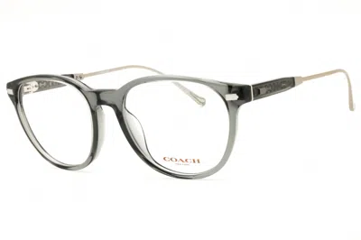 Coach Hc6265u 5878 Transparent Grey 52mm In Multi