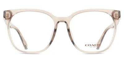 Coach Hc6267d Asian Fit Women's Glasses, Brown, Size 54