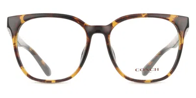Coach Hc6267d Asian Fit Women's Glasses, Tortoiseshell, Size 54 In Brown