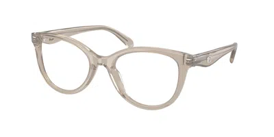 Coach Hc6284f Asian Fit 5931 Women's Glasses Grey Size 53 - Free Lenses - Blue Light Block Available In Neutral