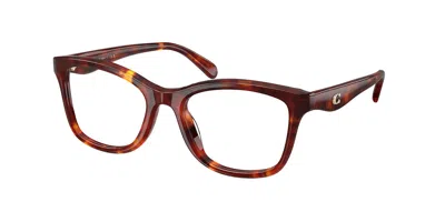 Coach Hc6286u 5938 Women's Glasses Tortoiseshell Size 51 - Free Lenses - Blue Light Block Available