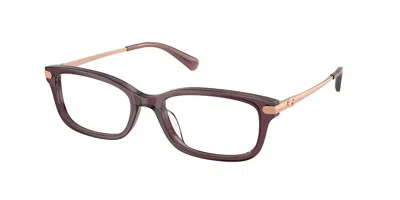 Coach Hc6287u 5942 Women's Glasses Brown Size 52 - Free Lenses - Blue Light Block Available