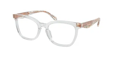 Coach Hc6288u 5935 Women's Glasses Clear Size 51 - Free Lenses - Blue Light Block Available In White