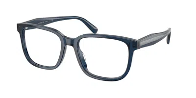 Coach Hc6291u 5757 Men's Glasses Blue Size 55 - Free Lenses - Blue Light Block Available