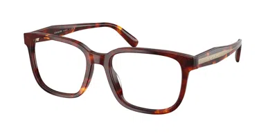 Coach Hc6291u 5938 Men's Glasses Tortoiseshell Size 55 - Free Lenses - Blue Light Block Available In Brown