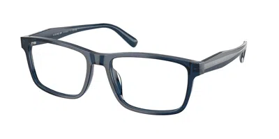 Coach Hc6292u 5757 Men's Glasses Blue Size 58 - Free Lenses - Blue Light Block Available