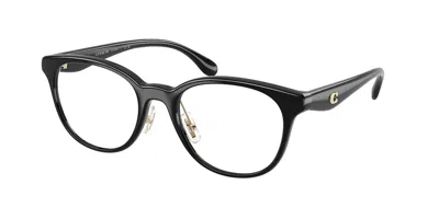 Coach Hc6294d Vestibilità Orientale 5002 Occhiali Da Vista Neri Per Donna (solo Montatura) In Black