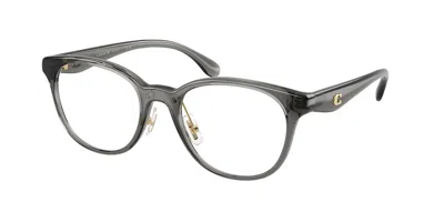 Coach Hc6294d Vestibilità Orientale 5104 Occhiali Da Vista Chiari Per Donna (solo Montatura) In Gray