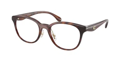 Coach Hc6294d Vestibilità Orientale 5120 Occhiali Da Vista Tartarugatishell Per Donna (solo Montatura) In Brown