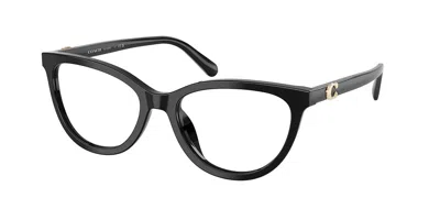 Coach Hc6304u 5002 Women's Glasses Black Size 53 - Free Lenses - Blue Light Block Available