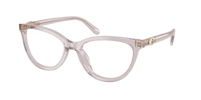 Coach Hc6304u 5962 Women's Glasses Purple Size 53 - Free Lenses - Blue Light Block Available In Transparent Mauve