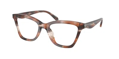 Coach Hc6306u 5965 Women's Glasses Brown Size 52 - Free Lenses - Blue Light Block Available