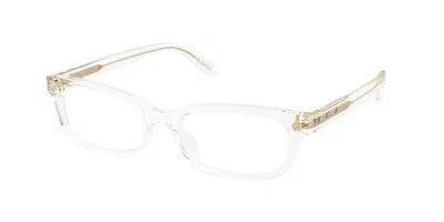Coach Hc6308u 5111 Women's Glasses Clear Size 53 - Free Lenses - Blue Light Block Available
