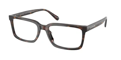 Coach Hc6310u 5120 Men's Glasses Tortoiseshell Size 55 - Free Lenses - Blue Light Block Available In Dark Tortoise