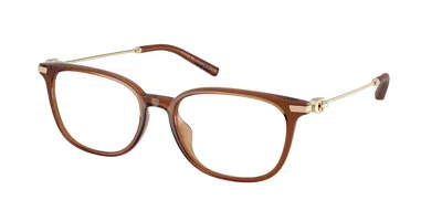 Coach Hc6312d Asian Fit 5888 Women's Glasses Brown Size 52 - Free Lenses - Blue Light Block Available In Gold