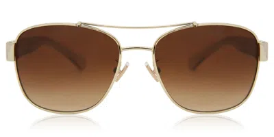 Coach Hc7064 L151 926513 Women's Sunglasses Gold Size 56