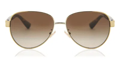 Coach Hc7111 L1128 900513 Occhiali Da Sole Oro Per Donna