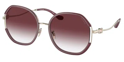 Coach Hc7144bd Cd452 Asian Fit 94158h Women's Sunglasses Gold Size 59