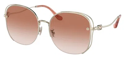 Coach Hc7145bd Cd453 Asian Fit 900513 Women's Sunglasses Gold Size 60