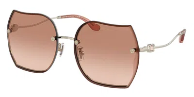 Coach Hc7146bd Cd454 Asian Fit 900513 Women's Sunglasses Gold Size 60