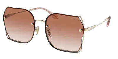 Coach Hc7150d Ch574 Asian Fit 900513 Women's Sunglasses Gold Size 60