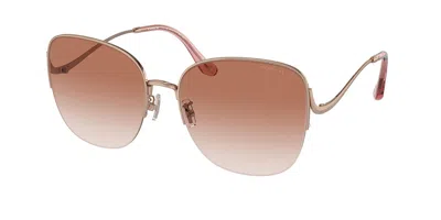 Coach Hc7152 Ck481 933113 Women's Sunglasses Rose-gold Size 60