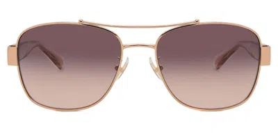 Coach Hc7161 Cr617 93310j Women's Sunglasses Gold Size 56