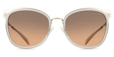 Coach Hc7170 Cw185 945018 Women's Sunglasses Gold Size 56 In Metallic